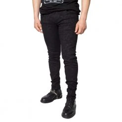 Kreepsville666 Death Repeat Black Skinny Jeans Men's Stuff