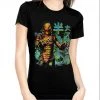 Rock Rebel Japanese Creature From The Black Lagoon Women's T-Shirt 1 Rock Rebel Japanese Creature From The Black Lagoon Women's T-Shirt