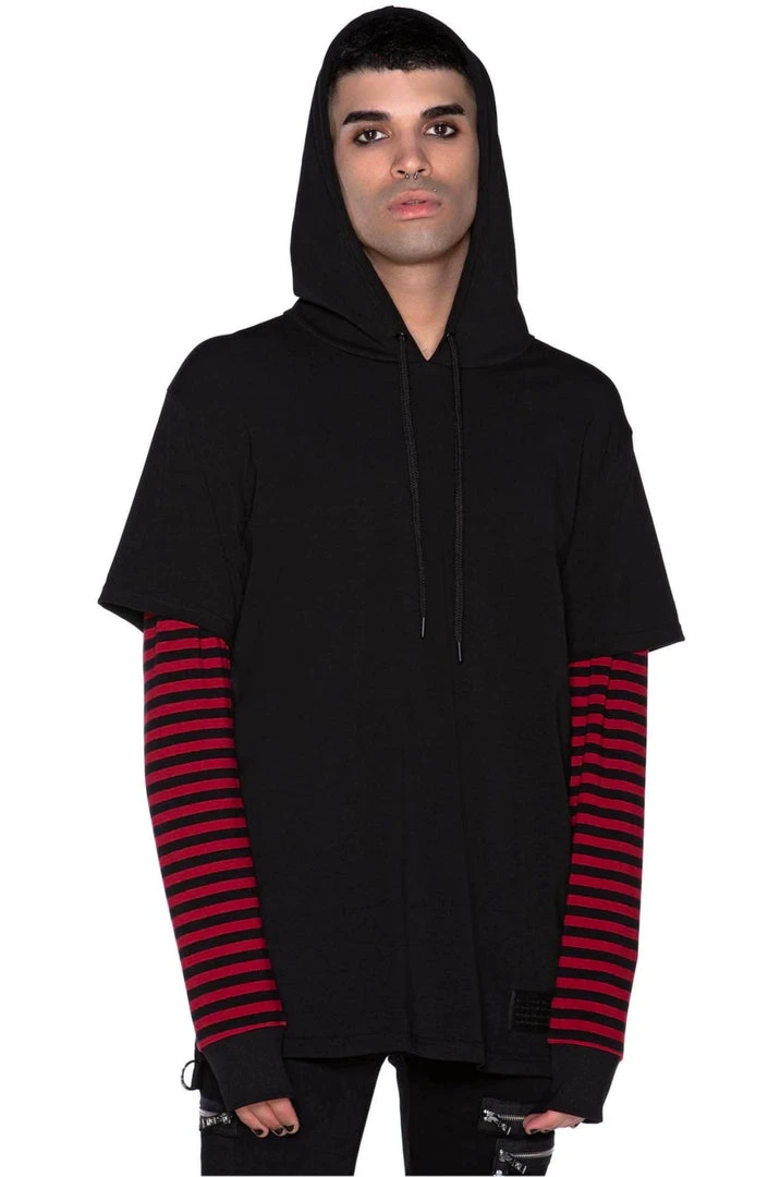 Killstar Jax Hooded Top - Blood Men's Stuff 5 Killstar Jax Hooded Top - Blood Men's Stuff