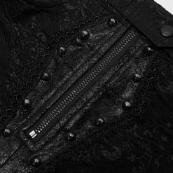 Punk Rave Gothic Coffin Shorts