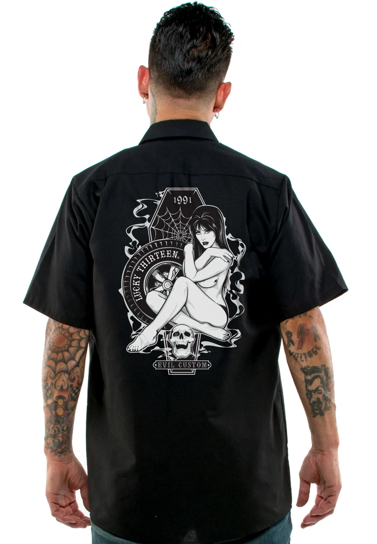 Lucky 13 Plus Size MISS TRUST Work Shirt 5 Lucky 13 Plus Size MISS TRUST Work Shirt