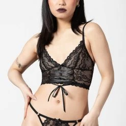 Killstar Women's Stuff Lovella Lace Bralet 9 Killstar Women's Stuff Lovella Lace Bralet