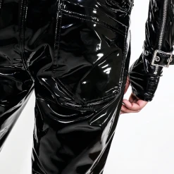 Lip Service Skinny PVC Vinyl Stretch Jeans