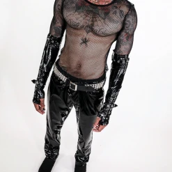 Lip Service Skinny PVC Vinyl Stretch Jeans