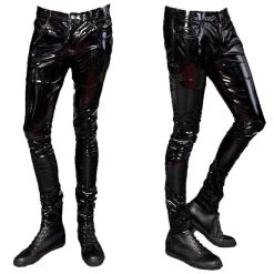 Lip Service Skinny PVC Vinyl Stretch Jeans