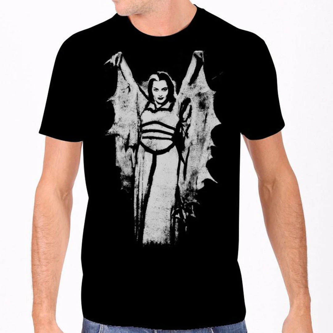 Rock Rebel Lily Munster Wings Men's Tee 3 Rock Rebel Lily Munster Wings Men's Tee