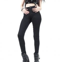 Lip Service Dagger Print Baby Tee Women's Stuff