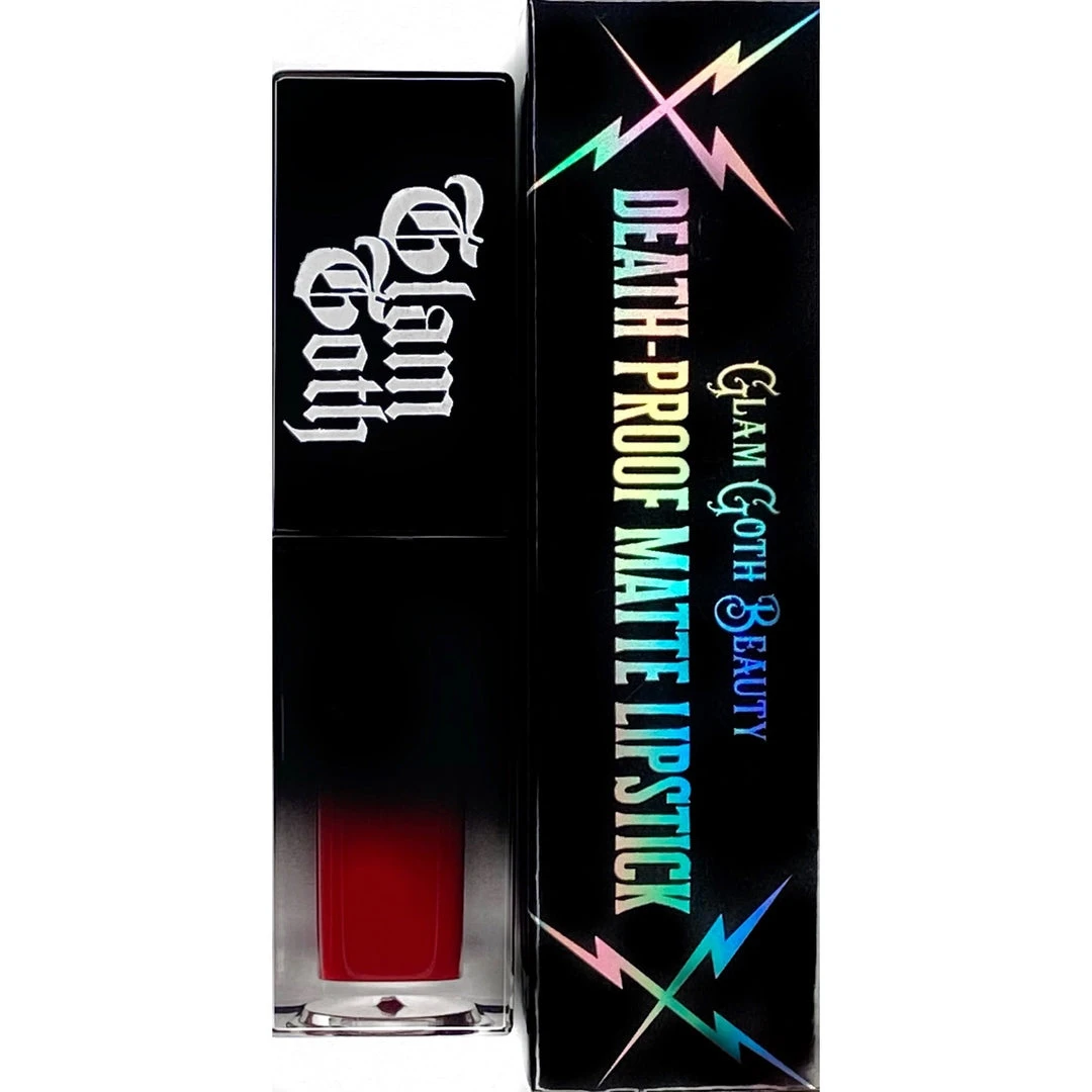 Glam Goth Beauty Lucky You - Matte Red Lipstick 3 Glam Goth Beauty Lucky You - Matte Red Lipstick