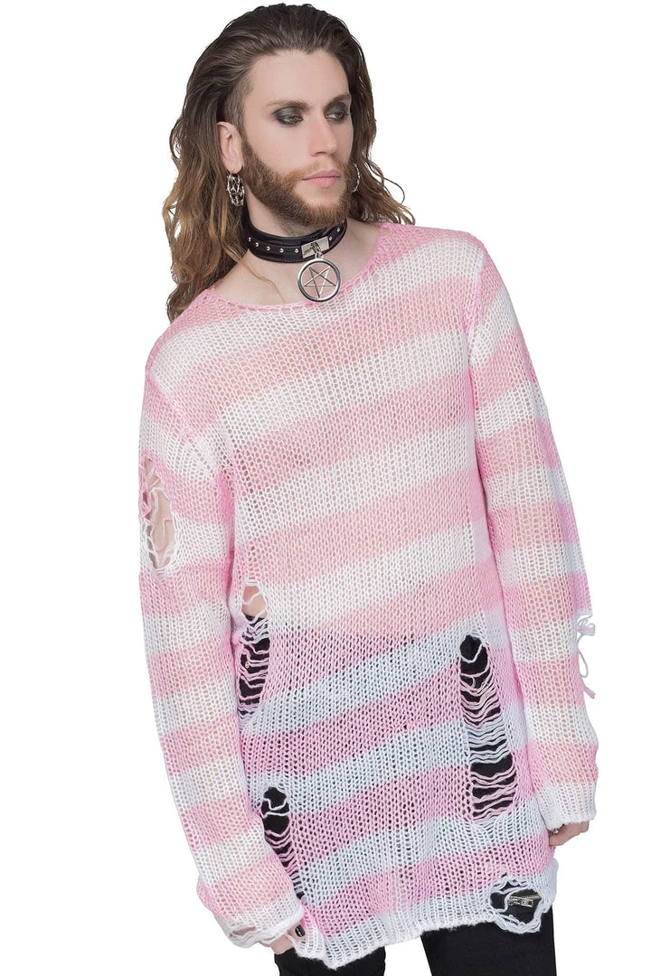 Killstar Men's Stuff Marshmallow Knit Sweater 7 Killstar Men's Stuff Marshmallow Knit Sweater