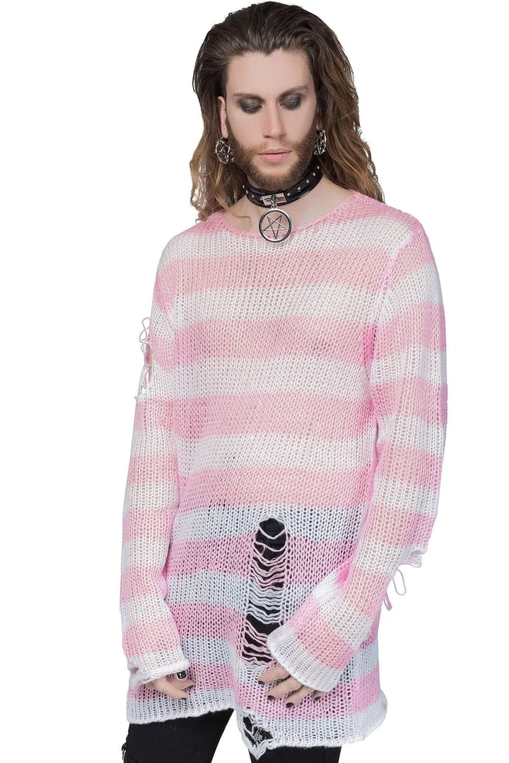 Killstar Men's Stuff Marshmallow Knit Sweater 5 Killstar Men's Stuff Marshmallow Knit Sweater