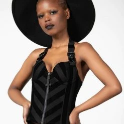 Killstar Merciless Halter Top Women's Stuff 11 Killstar Merciless Halter Top Women's Stuff