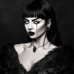 Rogue And Wolf Jewelry Blood Junkie Necklace In Black 9 Rogue And Wolf Jewelry Blood Junkie Necklace In Black