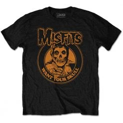Rock Off Trade Misfits Want Your Skull Unisex T-Shirt Men's Stuff