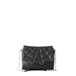Banned Mabris Webb Enigma Black Shoulder Bag