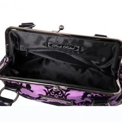 Rock Rebel Mistress Kisslock Bag In Purple Bags & Backpacks 7 Rock Rebel Mistress Kisslock Bag In Purple Bags & Backpacks