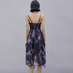 Punk Rave Nicola Organza Print Dress