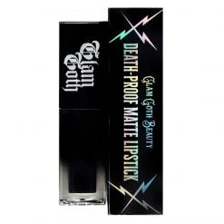 Glam Goth Beauty NIghtmare - Black Matte Lipstick Hair And Makeup