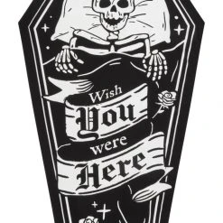 Killstar Gift Ideas One Wish Coffin Towel