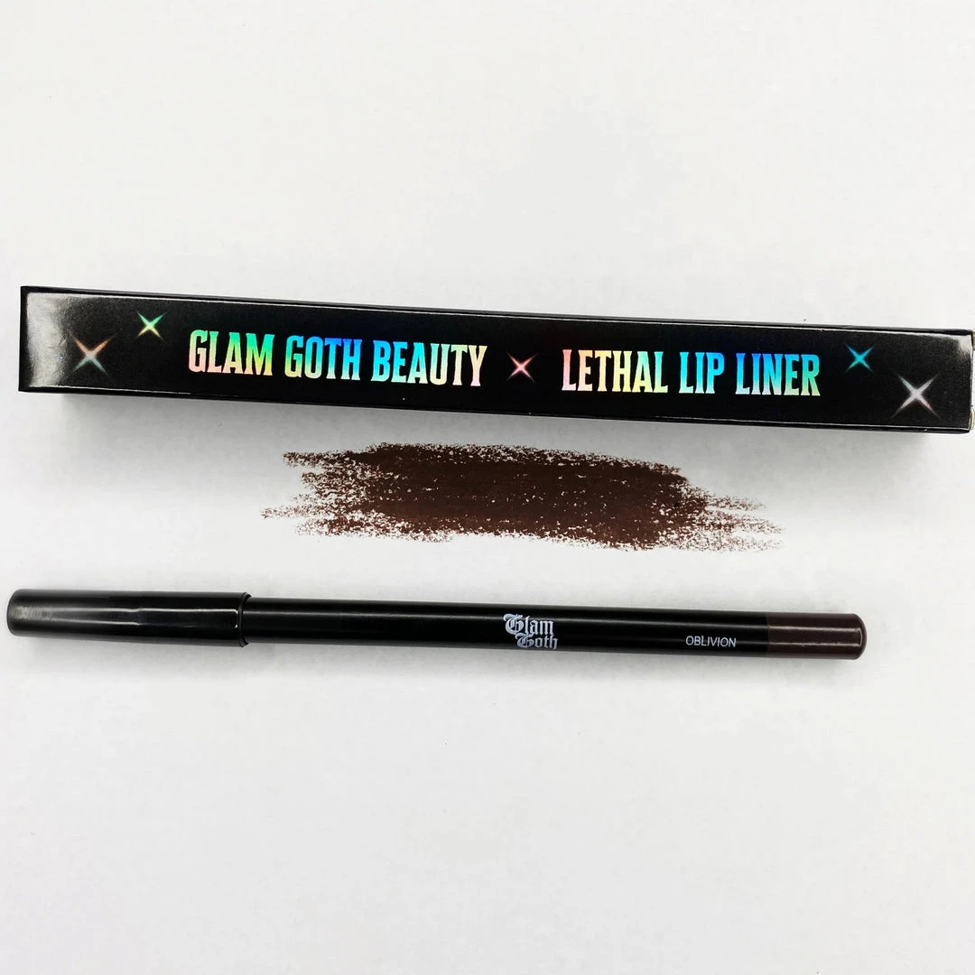 Glam Goth Beauty Oblivion - Matte Dark Brown Pencil Liner 6 Glam Goth Beauty Oblivion - Matte Dark Brown Pencil Liner