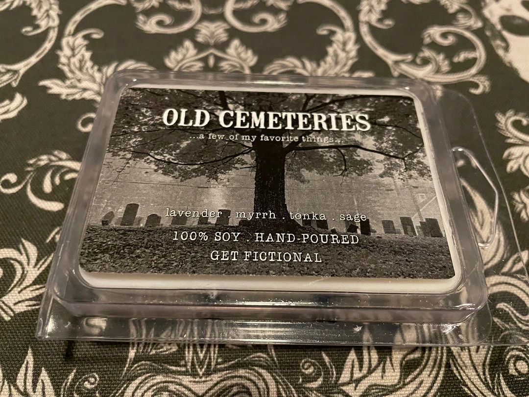 Get Fictional Old Cemeteries - Wax Melt 3 Get Fictional Old Cemeteries - Wax Melt