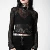 Killstar Planetary Party Mesh Top Women's Stuff 1 Killstar Planetary Party Mesh Top Women's Stuff