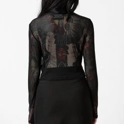 Killstar Planetary Party Mesh Top Women's Stuff