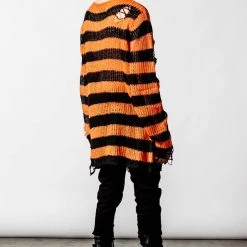 Killstar Men's Stuff Pumpkin Knit Sweater 13 Killstar Men's Stuff Pumpkin Knit Sweater