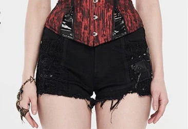 Punk Rave Women's Stuff Bad Seed Shorts 3 Punk Rave Women's Stuff Bad Seed Shorts