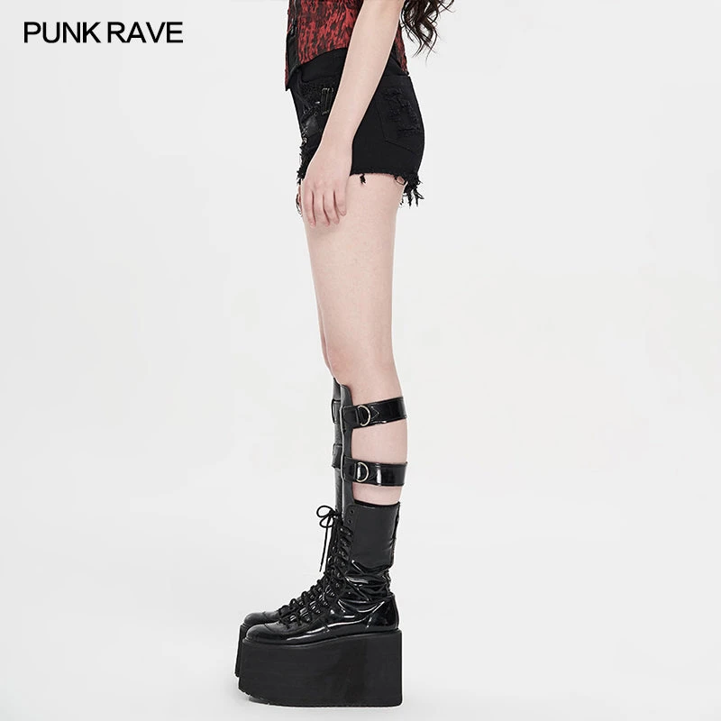 Punk Rave Women's Stuff Bad Seed Shorts 12 Punk Rave Women's Stuff Bad Seed Shorts