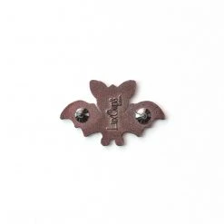 LuxCups Creative Pink Bat Enamel Pin