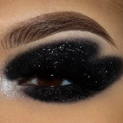 Glam Goth Beauty Hair And Makeup Purgatory - Black Body Glitter