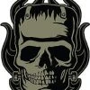 Poster Pop Kruse Franken-Skull Sticker