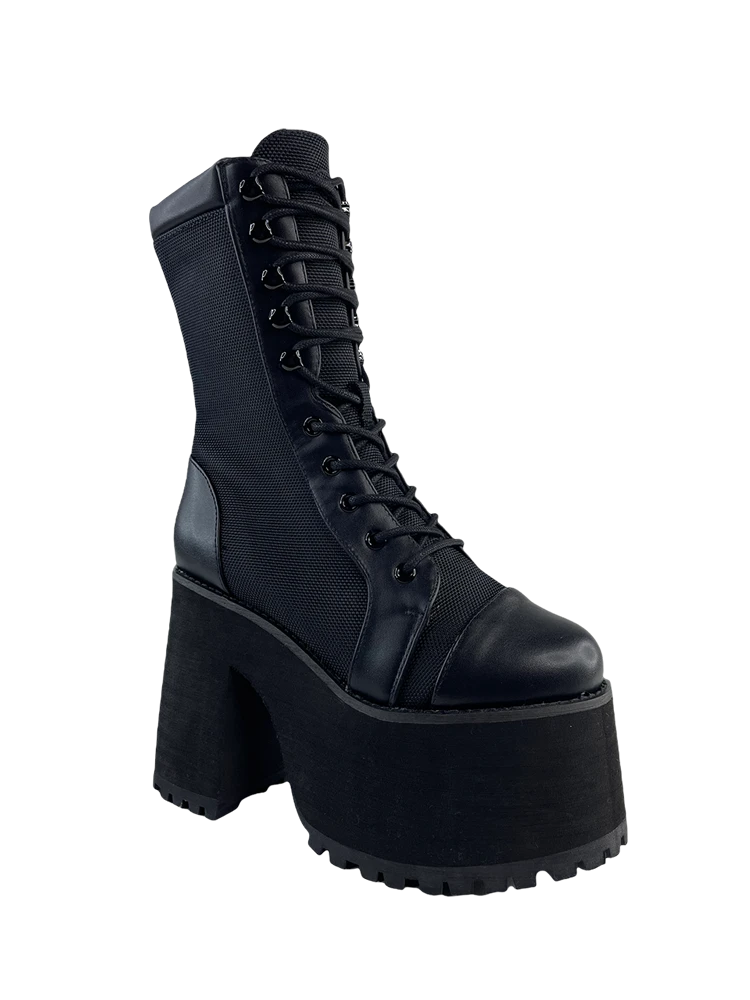 Strange Cvlt Women's Stuff Raven Boot Black 5 Strange Cvlt Women's Stuff Raven Boot Black