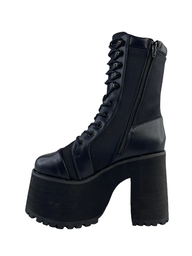 Strange Cvlt Women's Stuff Raven Boot Black 3 Strange Cvlt Women's Stuff Raven Boot Black