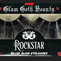 Glam Goth Beauty Hair And Makeup Rockstar Eyelashes
