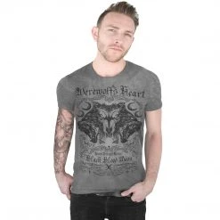 Serpentine Werewolf's Heart Men's Tee (Distressed)