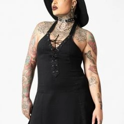 Killstar Women's Stuff Subzero Halter Dress
