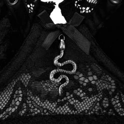 Killstar Sacred Spirits Velvet Bralet - Black