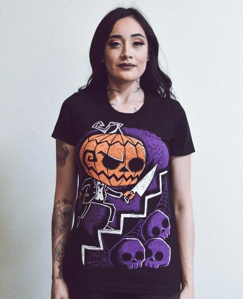 Akumu Ink Secrets Under The Stairs Women T-shirt 4 Akumu Ink Secrets Under The Stairs Women T-shirt