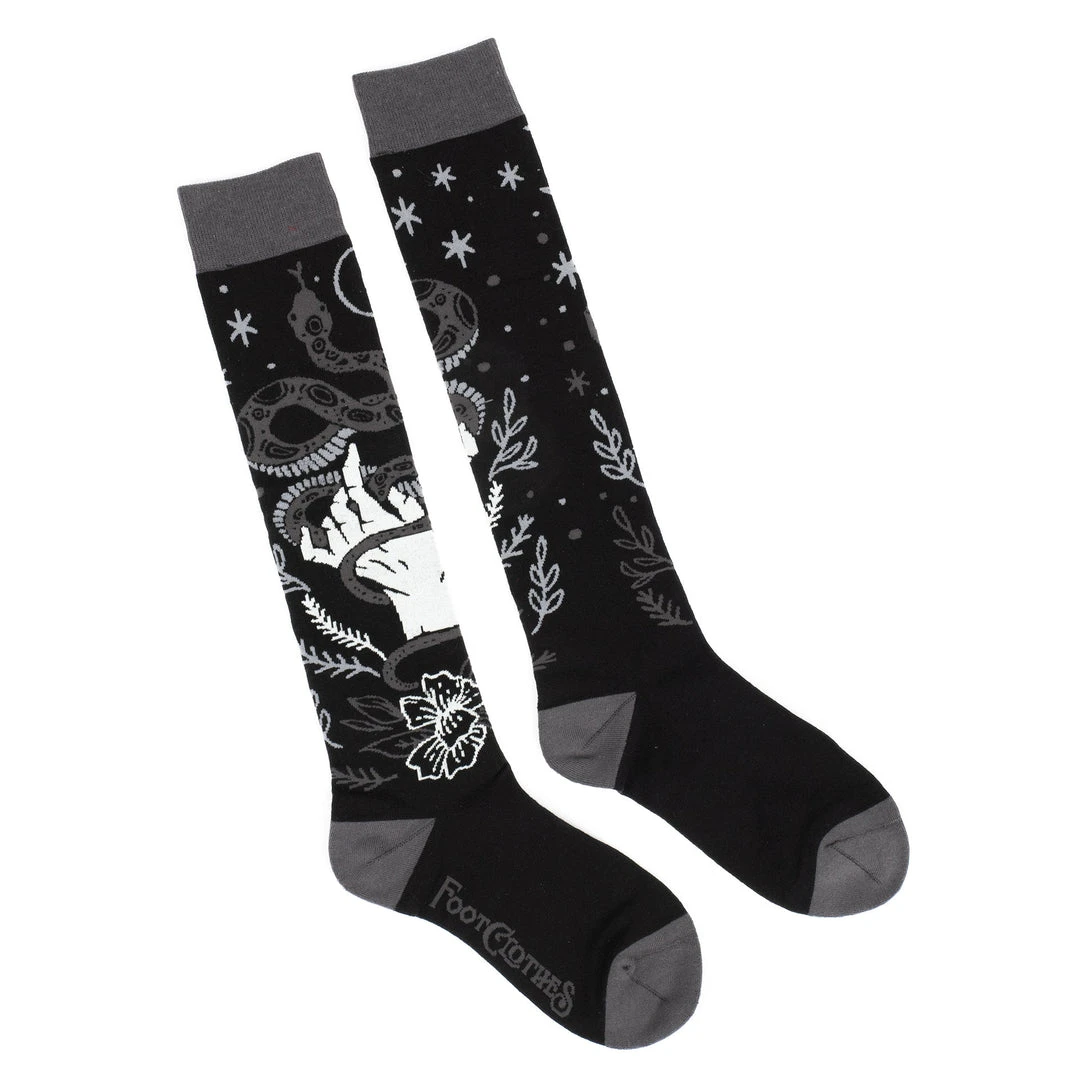 FootClothes Serpentine Witch Knee Highs Men's Stuff 3 FootClothes Serpentine Witch Knee Highs Men's Stuff