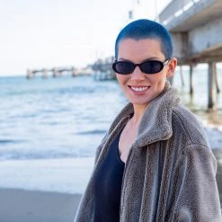 A.J. Morgan Skinny Minnie - Black Sunglasses Women's Stuff