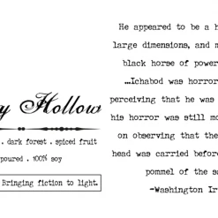 Get Fictional Sleepy Hollow - Wax Melt 7 Get Fictional Sleepy Hollow - Wax Melt