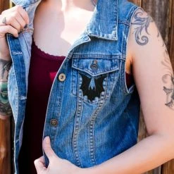 Project Pinup Small Vampire Bat Gothic Iron On Embroidered Patch 6 Project Pinup Small Vampire Bat Gothic Iron On Embroidered Patch