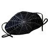 Ectogasm Black Spiderweb Face Mask Masks 2 Ectogasm Black Spiderweb Face Mask Masks