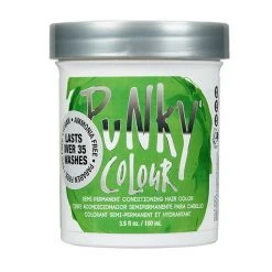 Punky Colour, Semi-Permanent Conditioning Hair Color, Spring Green, 3.5 Fl Oz 8 Punky Colour, Semi-Permanent Conditioning Hair Color, Spring Green, 3.5 Fl Oz