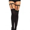 Leg Avenue Studded Elastic Garter Suspender Stockings & Leggings 2 Leg Avenue Studded Elastic Garter Suspender Stockings & Leggings