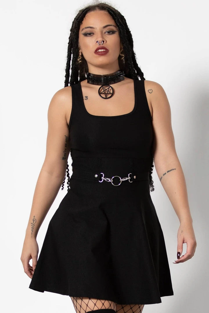Killstar Thunderstruck O-Ring Dress 3 Killstar Thunderstruck O-Ring Dress