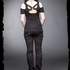 Queen Of Darkness Pants With Black Zippers