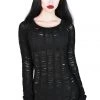 Killstar Tracy Tomb Knit Sweater Women's Stuff