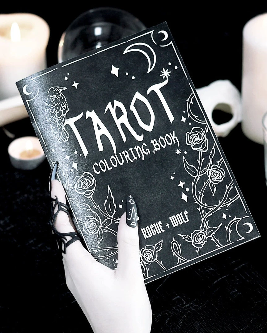 Rogue And Wolf Tarot Colouring Book Books 3 Rogue And Wolf Tarot Colouring Book Books